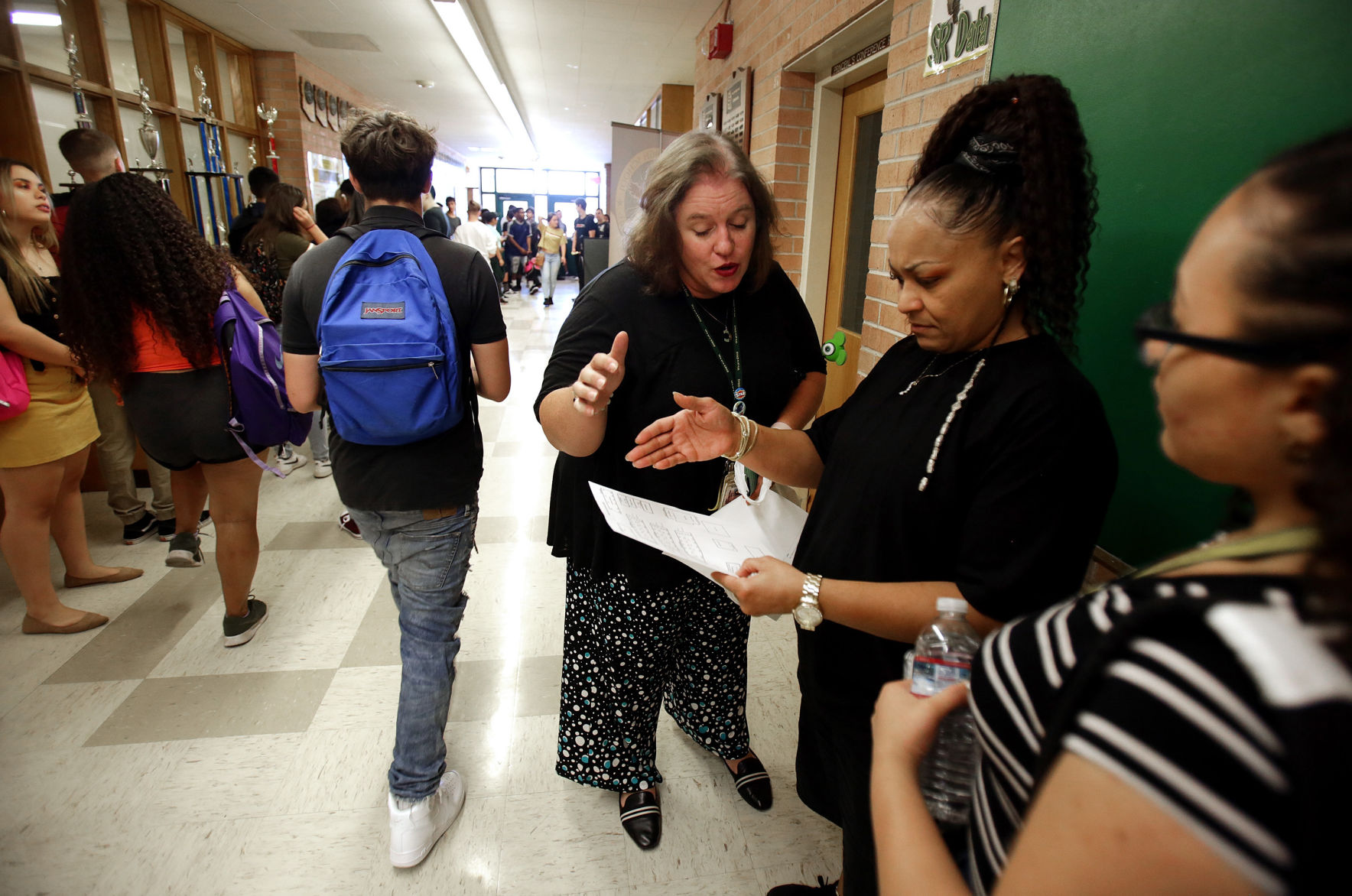 First day of school at Santa Rita High School